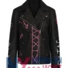Ever Alexa Bliss Friends 4 Leather Biker Jacket