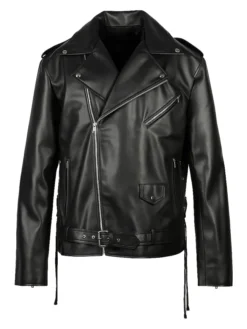 Fallout 4 Atom Cats Black Gaming Leather Jacket