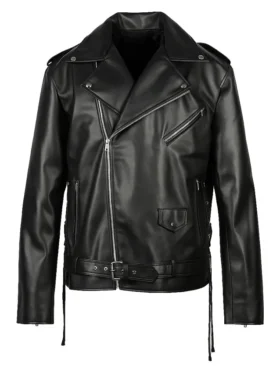 Fallout 4 Atom Cats Black Gaming Leather Jacket