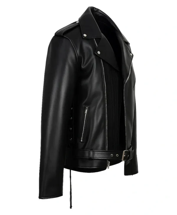 Fallout 4 Atom Cats Gaming Black Leather Jacket