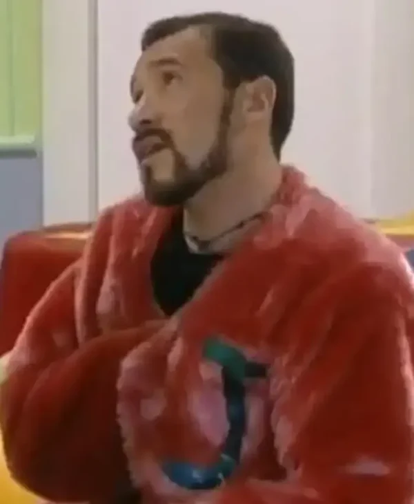 Familia Peluche Fur Red Jacket