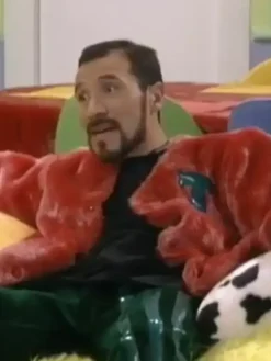 Familia Peluche Red Fur Jacket