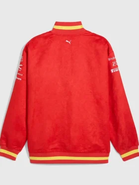 Ferrari Red Varsity Jacket