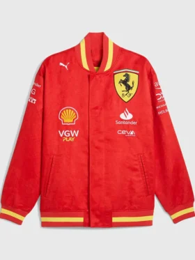 Ferrari Varsity Red Jacket