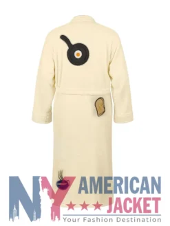 The Nanny S01 Fran Drescher Breakfast OFF-White Robe