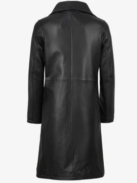Get Women Jackson Black Real Leather Car Coat For Sale