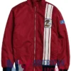 Good Will Hunting Matt Damon Red Cobra Cotton Jacket