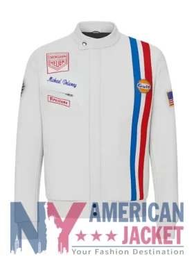 Grand Prix Steve McQueen Leather Jacket