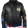 Green Bay Black Packers Jeff Hamilton Leather Jacket