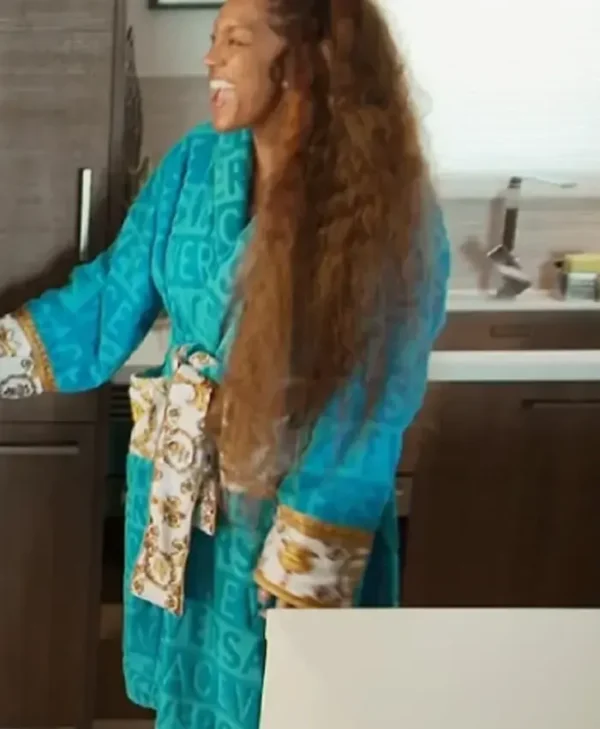 Green Versace Robe