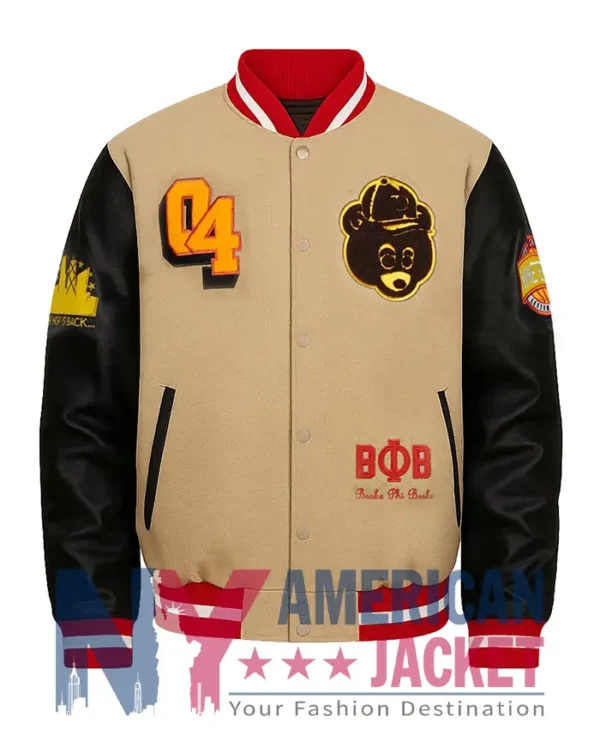 Hip Hop Letterman College Dropouts Jacket