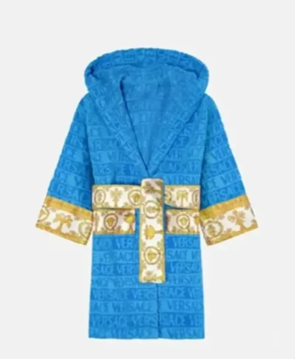 Hooded Robe Versace