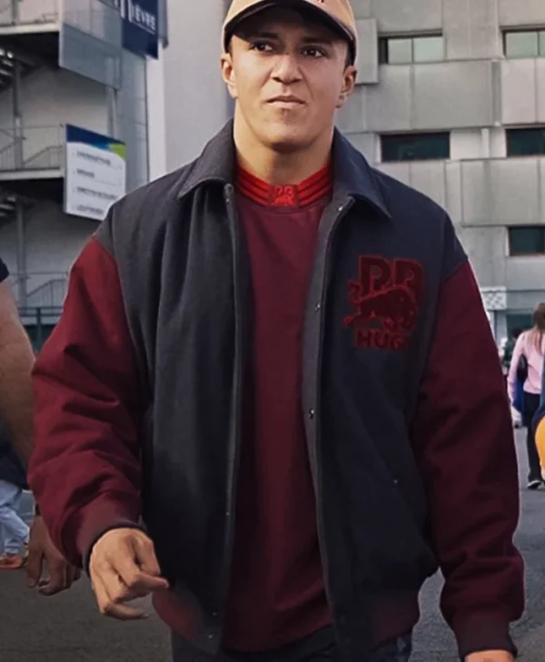 Isack Hadjar HUGO x RB Collar Varsity Jacket