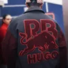 Isack Hadjar RB x HUGO Varsity Bomber Jacket For Man And Women