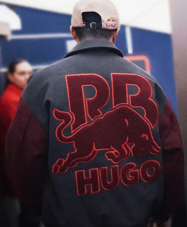 Isack Hadjar RB x HUGO Varsity Bomber Jacket For Man And Women