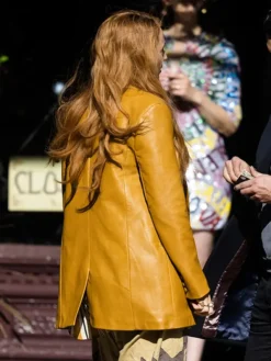 It Ends With Us 2024 Mustard Blake Lively Blazer