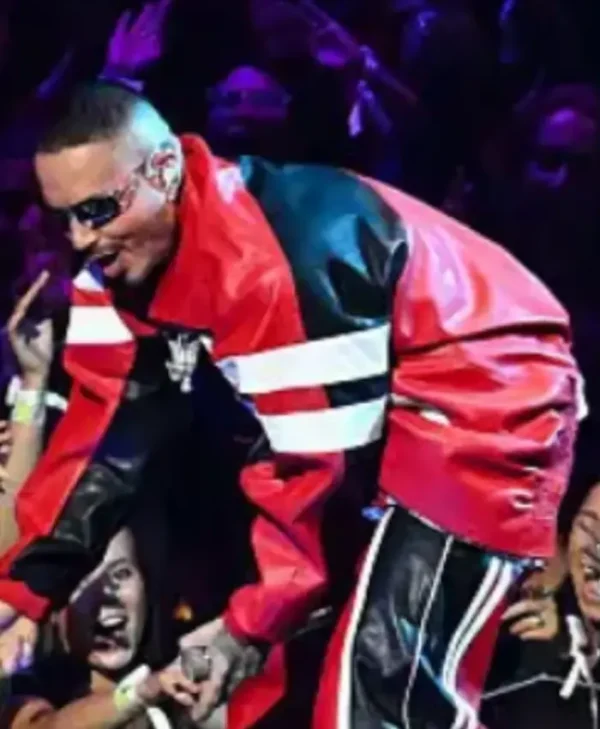MTV Video Music Awards 2025 J Balvin Leather Jacket