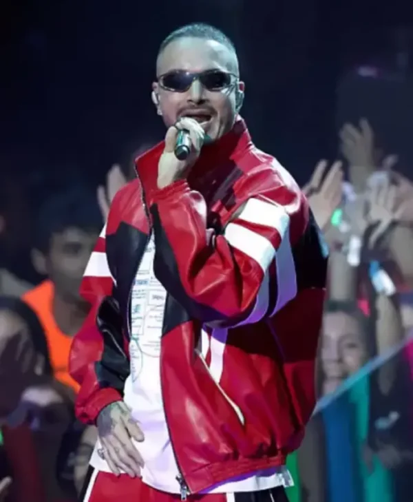 J Balvin MTV Video Music Awards Leather 2025 Jacket