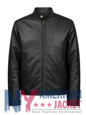 JD Extant Richter Leather Black Jacket