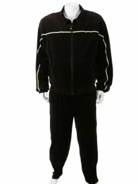 James Gandolfini The Sopranos Black Tracksuit