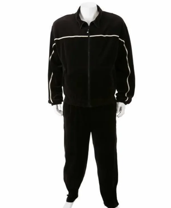 James Gandolfini The Sopranos Black Tracksuit