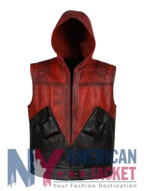 Jason Todd Red Hood Leather Vest
