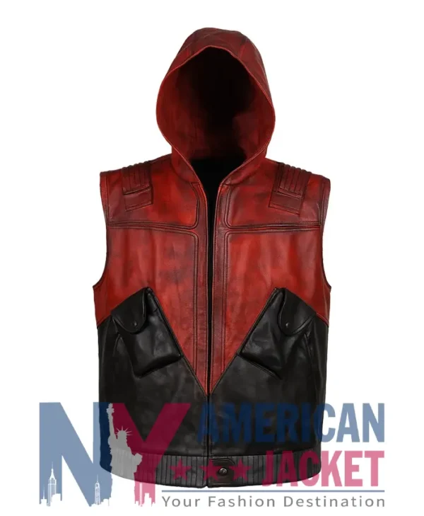 Jason Todd Red Hood Leather Vest