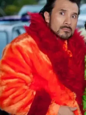 Junior P. Luche Orange Fur Coat