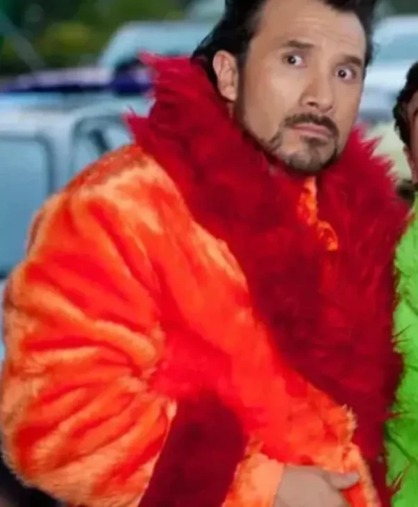 Junior P. Luche Orange Fur Coat