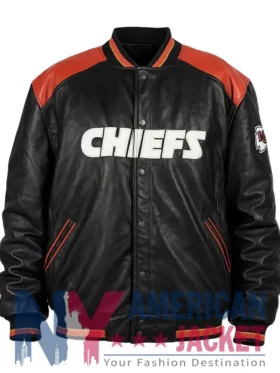Kansas City Leather Chiefs Jacket