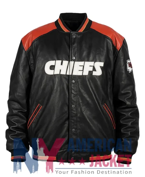 Kansas City Leather Chiefs Jacket