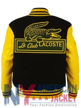 Lacoste Two-Tone Letterman Jacket