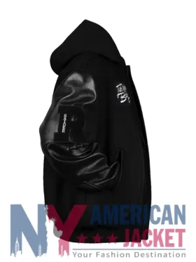 Las Vegas Raiders Antonio Black Pierce Varsity Jacket