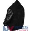 Las Vegas Raiders Antonio Black Varsity Pierce Jacket