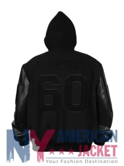 Las Vegas Raiders Antonio Pierce Black Varsity Jacket