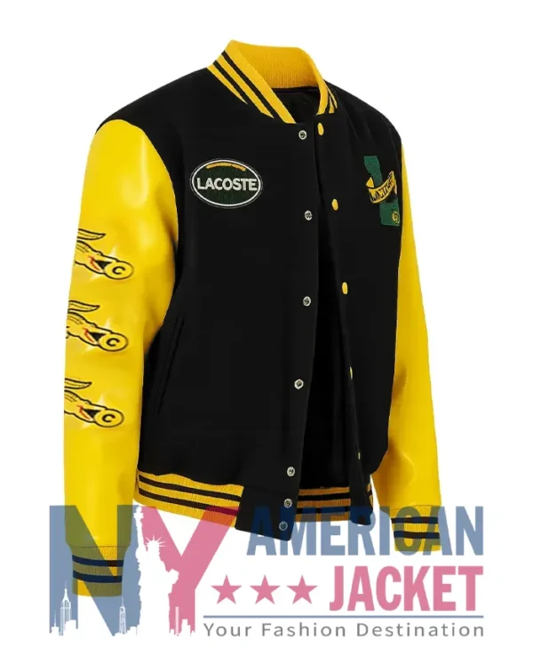 Letterman Lacoste Two-Tone Jacket