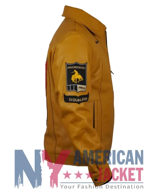 Logan Hay Las NFR Vegas Leather Jacket