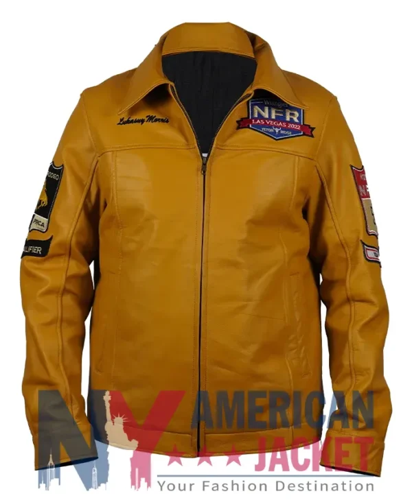 Logan Hay NFR Vegas Las Leather Jacket