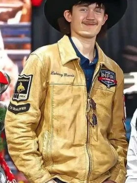 Logan Leather Hay NFR Las Vegas Jacket