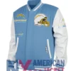 Los Angeles Chargers Mashup Blue And White Varsity Jacket