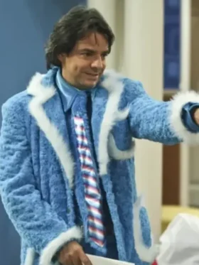 Ludovico P. Luche Baby Blue Fur Coat