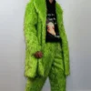 Ludoviquito P. Luche Fur Green Coat