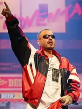 MTV Video Music Awards 2025 J Balvin Leather Jacket