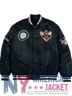 Mariner Moose Seattle Mariners Varsity Jacket