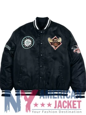 Mariner Moose Seattle Mariners Varsity Jacket