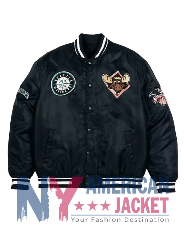 Mariner Moose Seattle Mariners Varsity Jacket