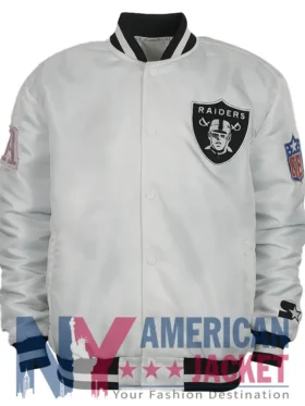 Mark Davis Las Vegas Raiders White Jacket