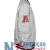 Mark Davis White Las Vegas Raiders Jacket