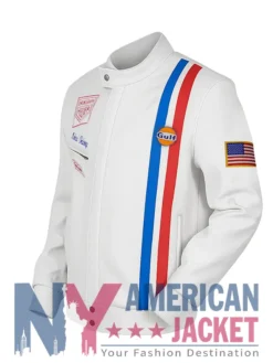 McQueen Leather Steve Grand Prix Jacket