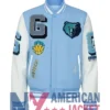 Memphis Grizzlies Varsity Blue And White Jacket